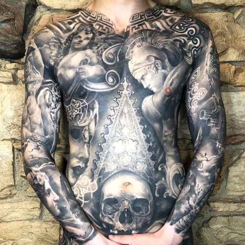 Teodor Milev, Black and Grey blossomed in France